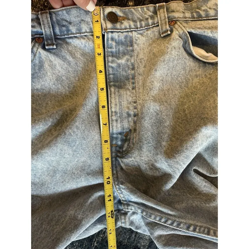 Vintage Levi’s 350 Orange Tab Jeans Made in USA Light Stone Wash Tag 34x32 Rare